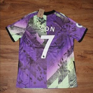 *BRAND NEW WITH TAGS* 2021-2022 Tottenahm Hotspur Purple Son Soccer Jersey
